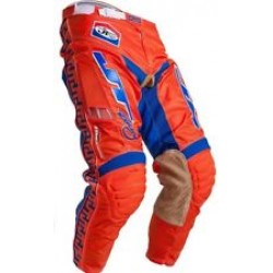 PANTALON JT RACING CLASSIC VENTED NARANJA/AZUL