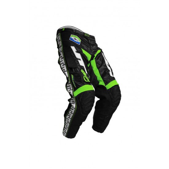 PANTALON JT RACING CLASSIC VENTED NEGRO/VERDE PANTALON JT RACING CLASSIC VENTED NEGRO/VERDE